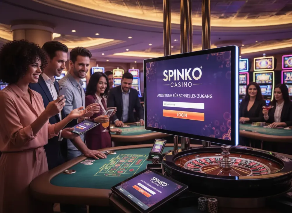 Spinko casino login Anleitung für schnellen Zugang
